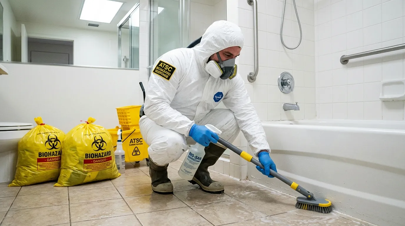 Decontamination equipment deployed for Blood Cleanup in Goose Creek